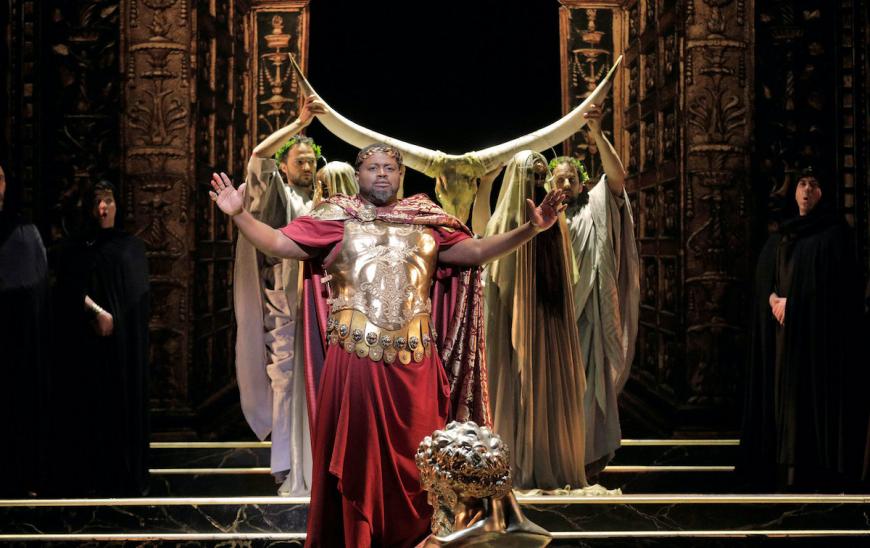 Russell Thomas in "The Clemency of Titus"