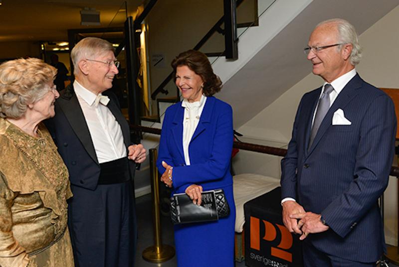 Herbert Blomstedt and Swedish royalty
