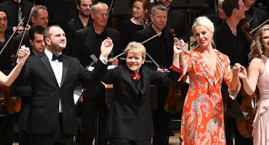 Marin Alsop with the LSO