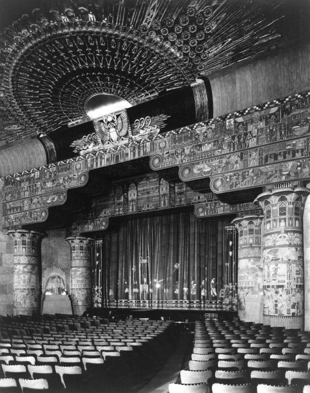 Interior of Grauman’s Egyptian Theatre