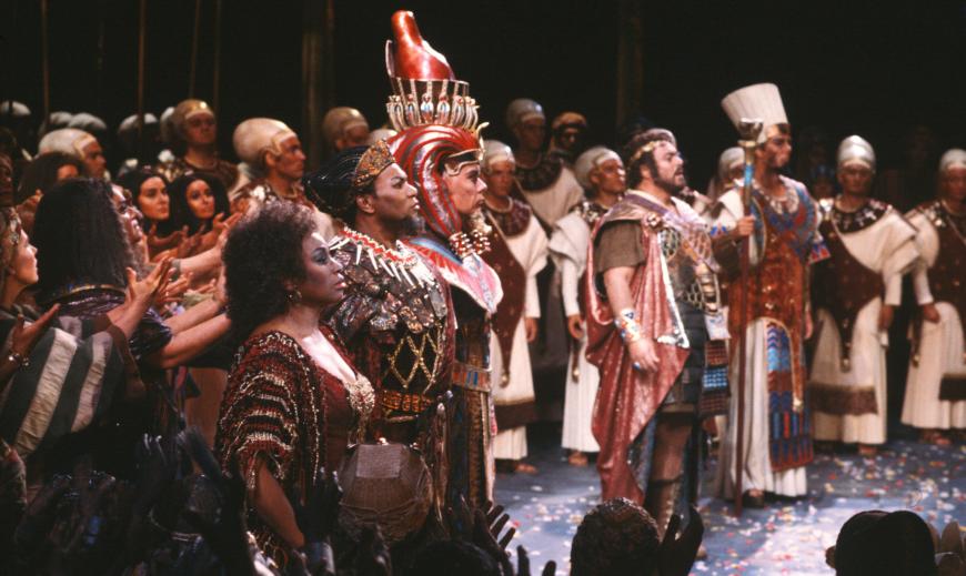 From SF Opera’s 1981 Aida