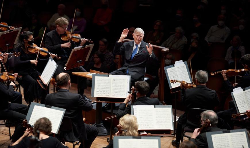 Herbert Blomstedt with the SF Symphony