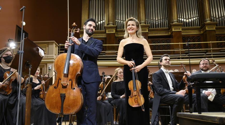 Pablo Ferrández and Anne-Sophie Mutter