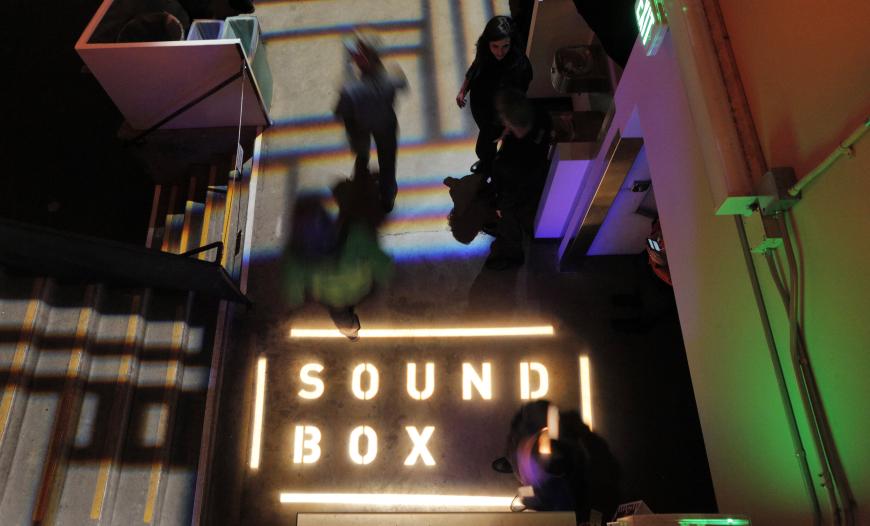 SoundBox entrance