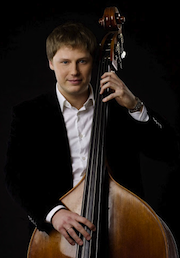 Artem Chirkov, visiting double bass virtuoso 
