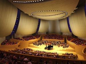 Bing Concert Hall Rendering by Ennead Architects
