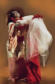 Butoh dancer Judith Kajiwara 