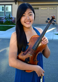 Violinist Angel Kim, Livermore-Amador Symphony contest winner 