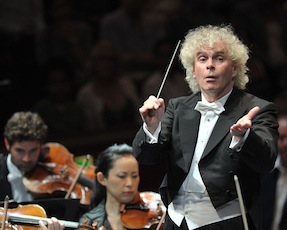 Simon Rattle is among scores of top conductors at the Proms Photos by Chris Christodoulou
