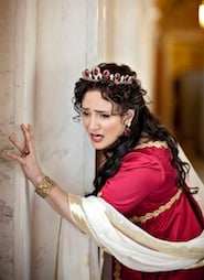 Patrica Racette as Tosca in the Washington National Opera production Photo by Scott Suchman