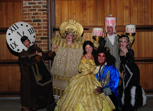 Pacific Coast Repertory Theatre in <em>Beauty and the Beast</em><br>Photo by Wally Allert