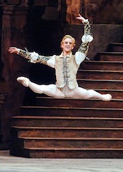 David Hallberg as Romeo with American Ballet Theatre Photo by Gene Schiavone