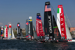 Masts America's cup
