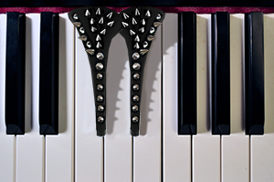 Spike-heeled pianism punctuated Rachmaninov