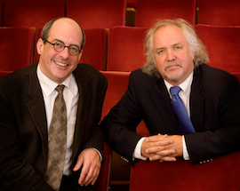 Atlanta Symphony's Robert Spano and Donald Runnicles Photo by JD Scott