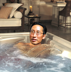 S.F. Supervisor Eric Mar, in the Y jacuzzi, wants the S.F. City Arts Agency in hot water