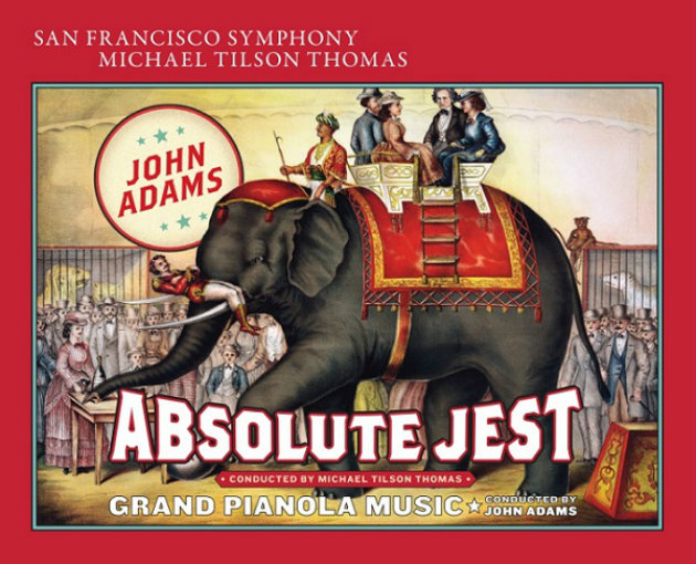 Album cover for S.F. Symphony's new Adams recording