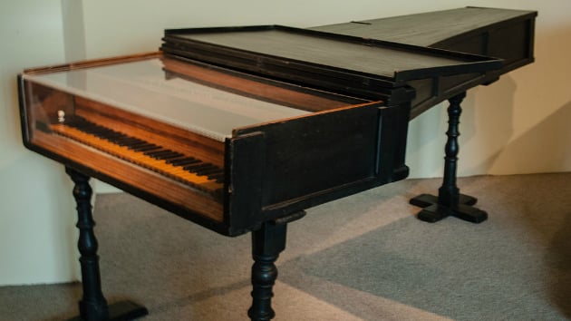 A 1720 fortepiano by Cristofori in the Metropolitan Museum of Art in New York City. It is the oldest surviving piano.