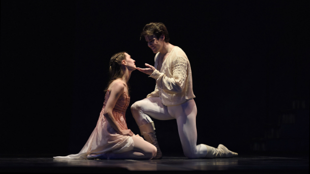 Sarah Van Patten and Carlos Quenedit in Tomasson's Romeo & Juliet. (Photo by Erik Tomasson)