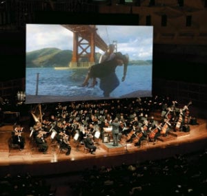 Screening of Hitchcock's Vertigo in Davies Symphony Hall
