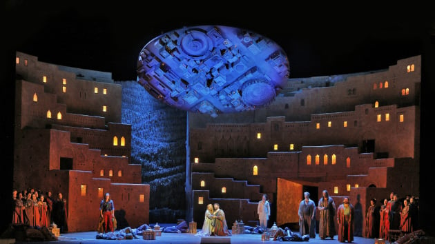 Love Scene from Act IV of Berlioz's "Les Troyens." (Photo: Cory Weaver/San Francisco Opera) 