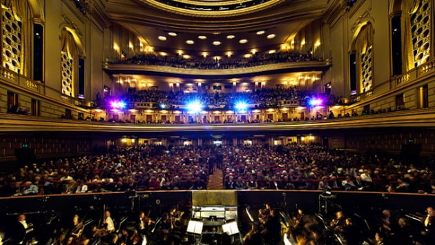 A view from the War Memorial stage (Photo from S.F. Opera)