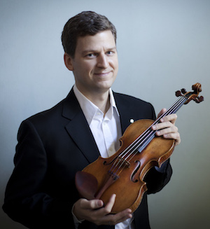 Violinist James Ehnes <br> Photo by Benjamin Ealovega