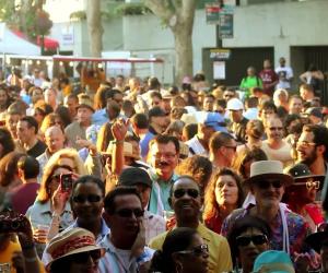 The crowd at San Jose Jazz Summer Fest