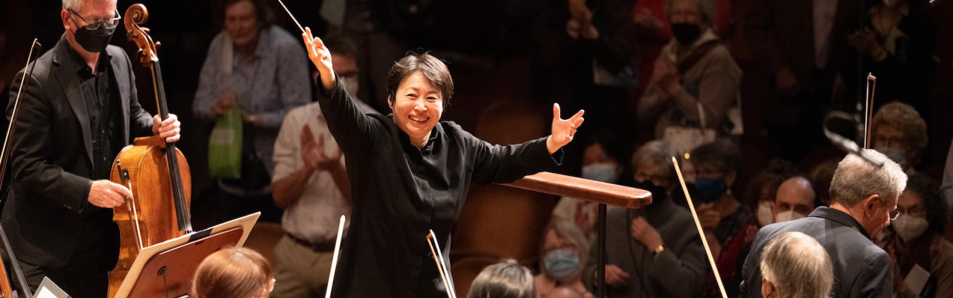 Xian Zhang conducts the SF Symphony