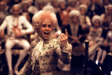 Tom Hulce stars as Wolfgang Amedeus Mozart in the Oscar-winning 1984 film, "Amadeus". 