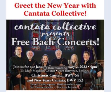Greet the New Year with Cantata Collective!