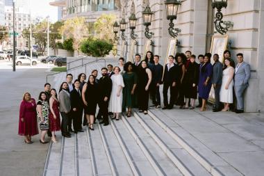 Merola Opera Program kicks off its historic 2022 Summer Festival with A Celebration of American Song, an exuberant recital curated by Grammy Award winner Craig Terry. Taking place on July 9 at the San Francisco Conservatory of Music, this joyous tribute will be performed by all of the 2022 Merola singers. Photo Credit: Kristen Loken