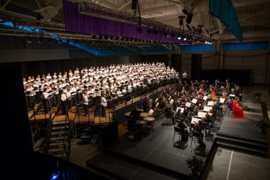 Berkshire Choral International in Sheffield, Massachusetts in 2015