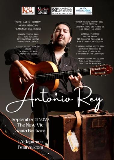 Antonio Rey, Latin Grammy Award Winning Flamenco Guitarist in concert