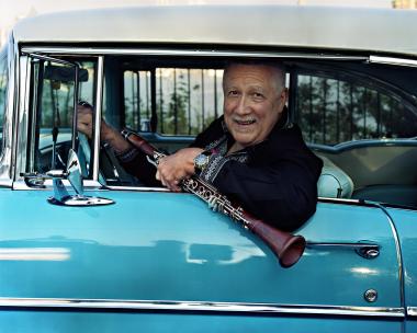 Paquito D’Rivera performs, Friday, April 21, 2023 in Zellerbach Hall. (credit: Geandy Pavon)