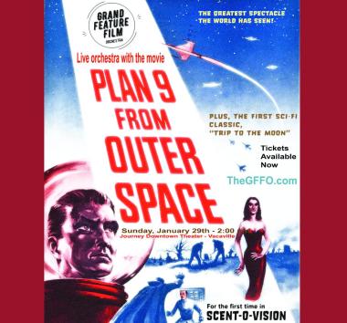 Plan 9 from Outer Space - Movie with LIVE orchestra