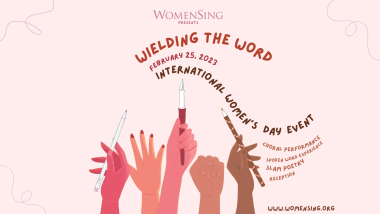 Wielding the Word, An International Women's Day Concert/Event