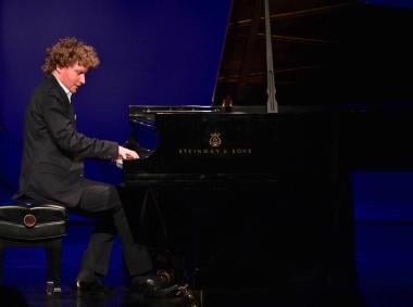Steinway Society – The Bay Area presents Nikolay Khozyainov making his West Coast debut performing at the historic Montgomery Theater in San Jose on October 7, 2023