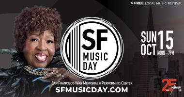 SF MusicDay 2023 with Guest curator The Dynamic Miss Faye Carol