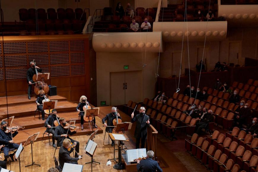 SF Symphony in Davies Hall on May 6, 2021