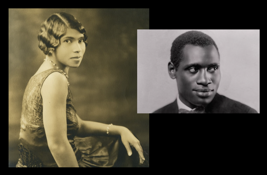 Marian Anderson and Paul Robeson