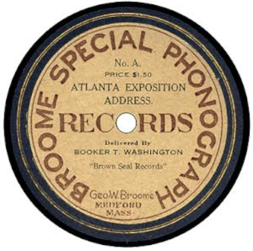 Booker T. Washington recording