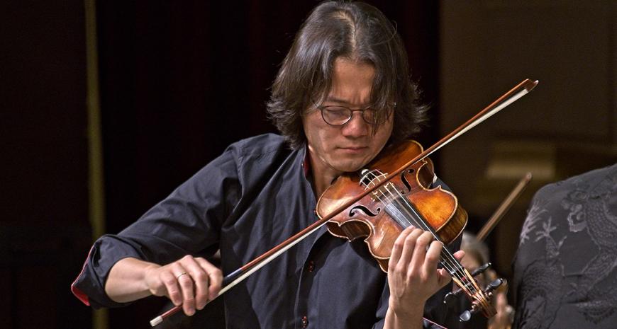 Violinist Shunske Sato 