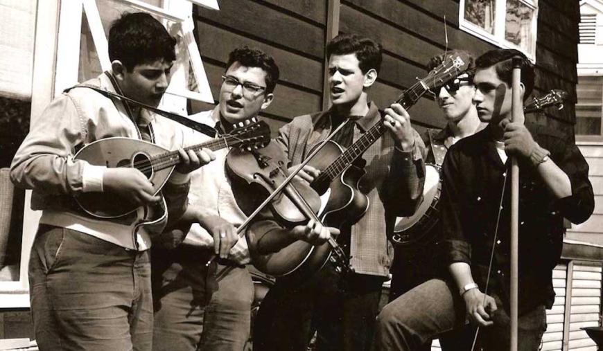 Grisman and friends in 1960