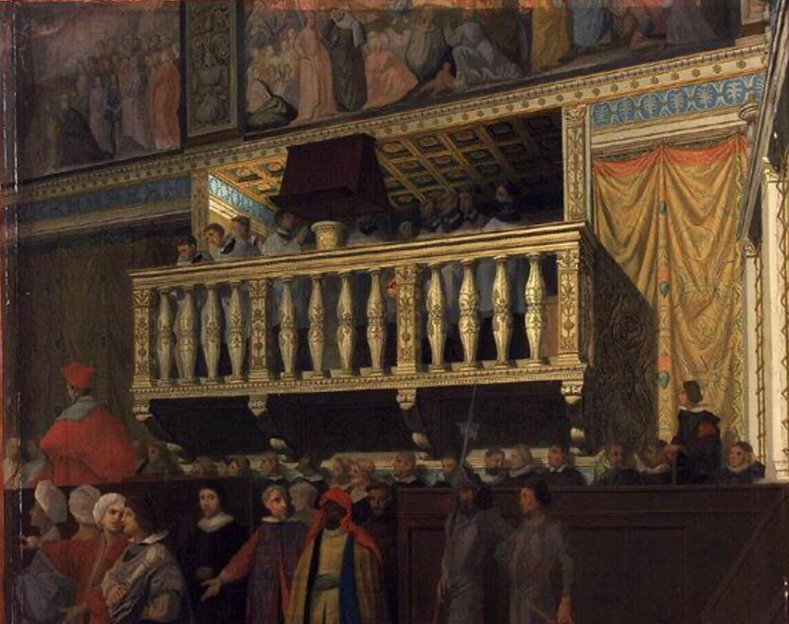 Sistine Chapel choir loft