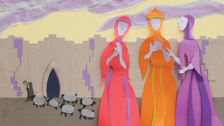 Artwork for LA Opera’s The Three Women of Jerusalem