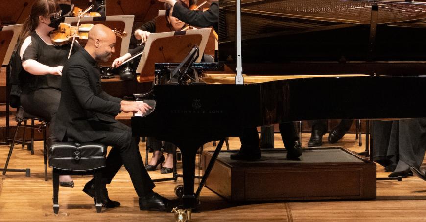 Aaron Diehl with the SF Symphony