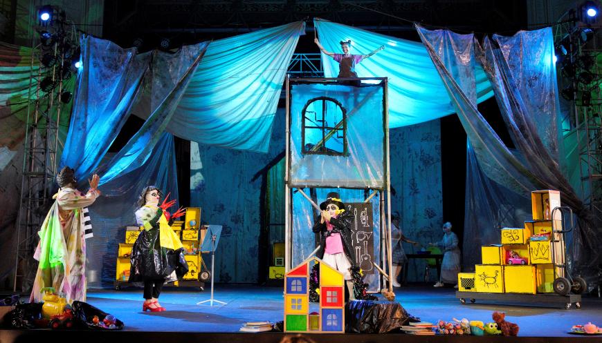 A scene from West Edge Opera’s Coraline