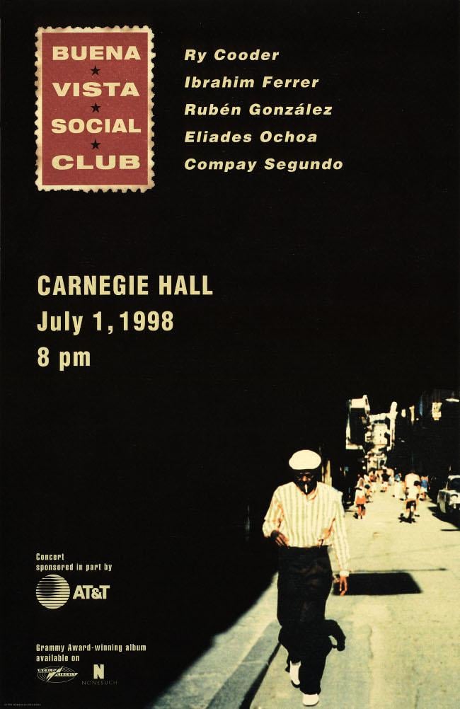 Carnegie Hall poster