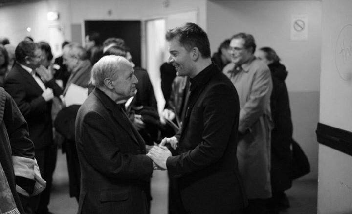 Pierre Boulez with Matthias Pintscher
